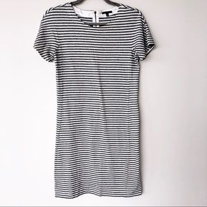theory t shirt tee dress striped casual
